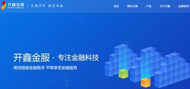 金融科技为普惠金融插上翅膀 开鑫金服的网络技术服务实践